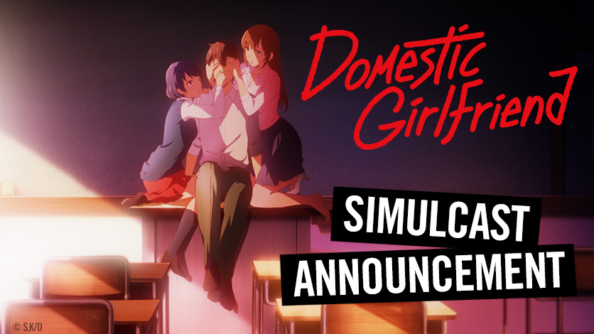 HIDIVE Gets the Domestic Girlfriend Anime in 2019
