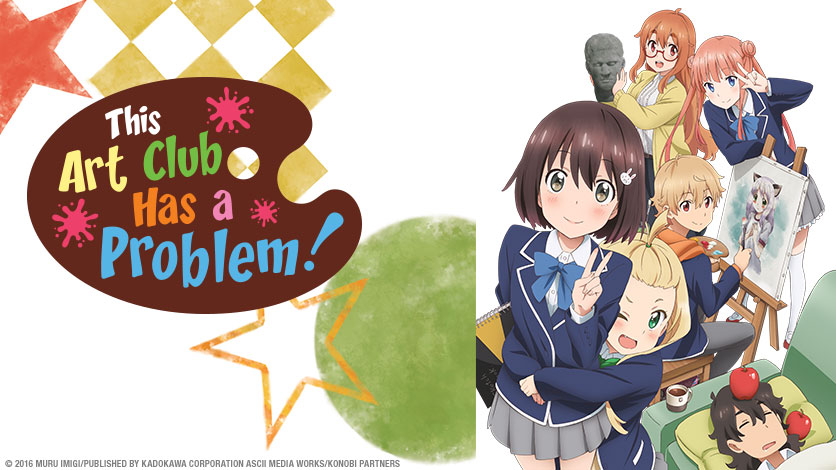 The Sub for “This Art Club Has a Problem!” Appears on HIDIVE on HIDIVE