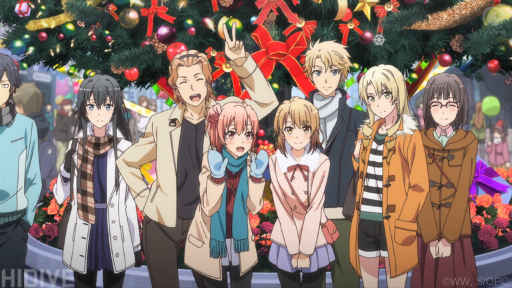 christmas anime characters