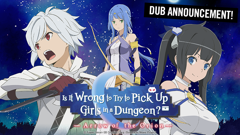 Don't Miss the DanMachi IV Cour 2 English Dub Premiere on HIDIVE April 20!