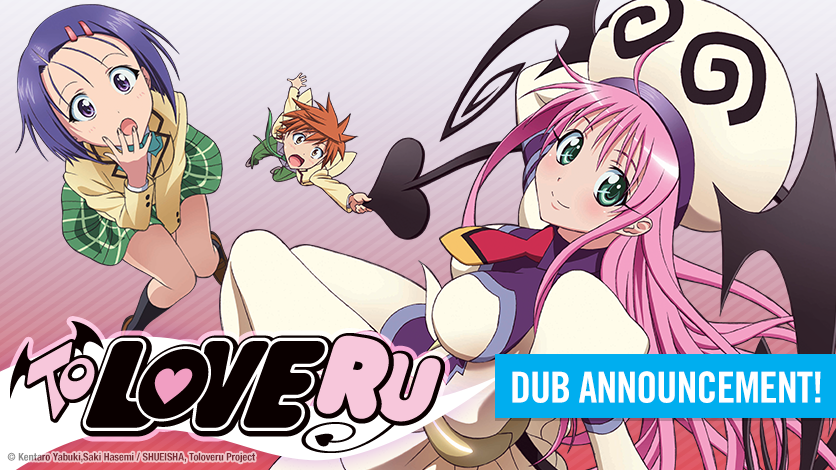 The Motto To Love Ru Dub is Coming to HIDIVE Because of You!