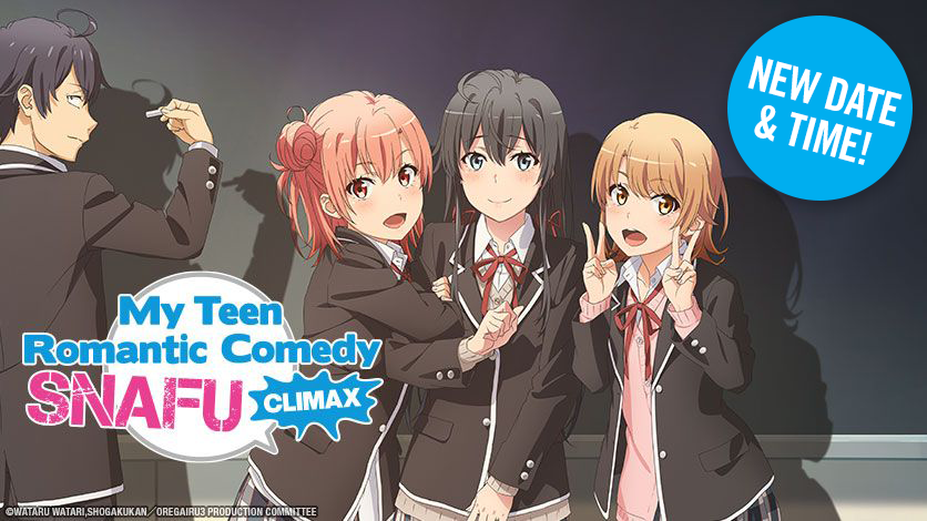 My Teen Romantic Comedy SNAFU Climax! OVA Gets Another Trailer