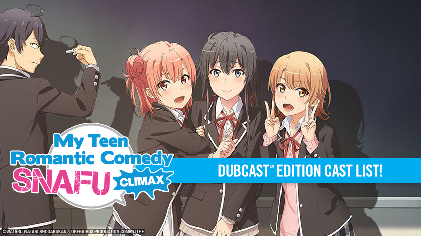 My Teen Romantic Comedy SNAFU Climax! Game launches April 27 in