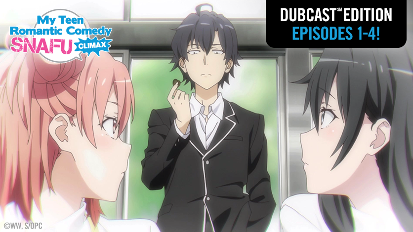 My Teen Romantic Comedy SNAFU” English Dub Premieres on HIDIVE