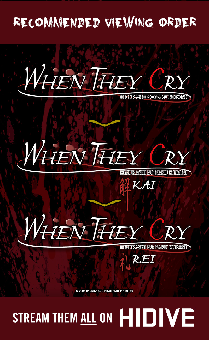 Higurashi: When They Cry - SOTSU Season 3: Where To Watch Every Episode