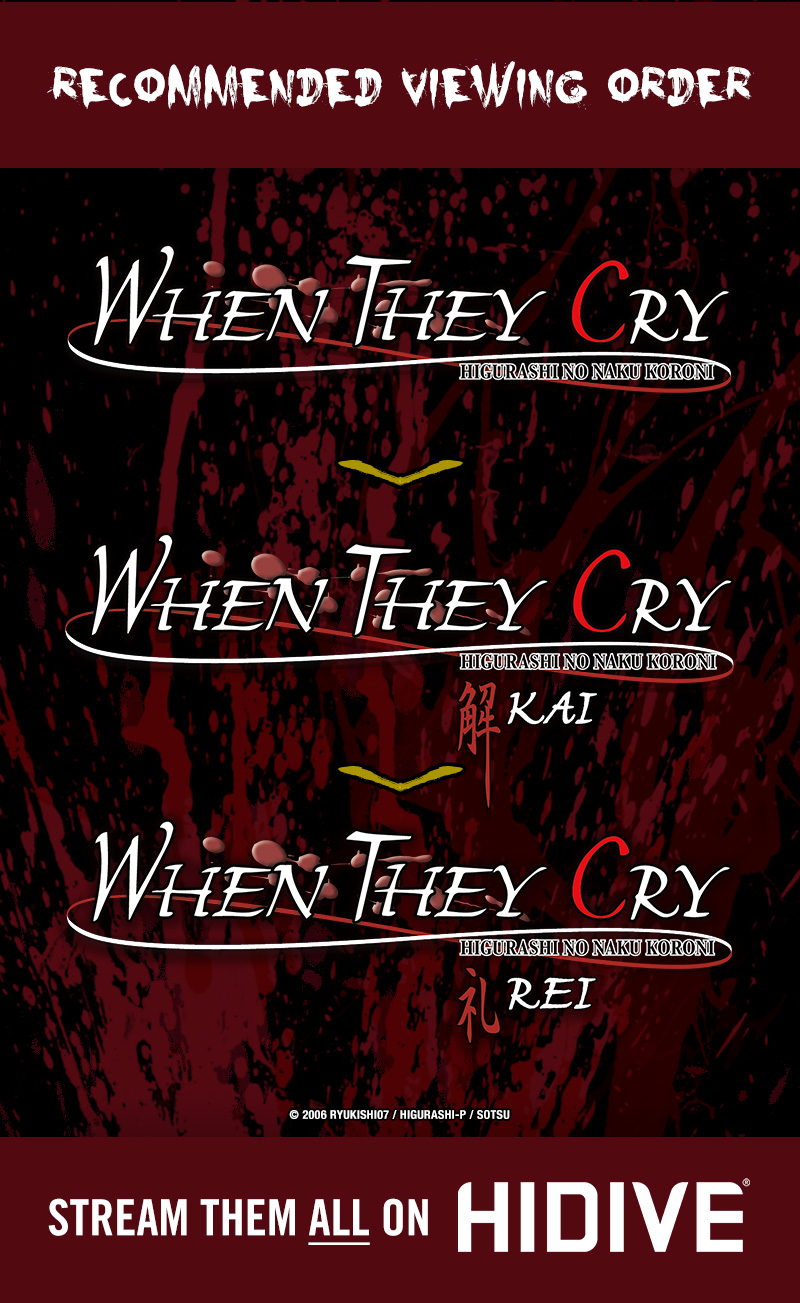 Higurashi: When They Cry - SOTSU: Where to Watch and Stream Online