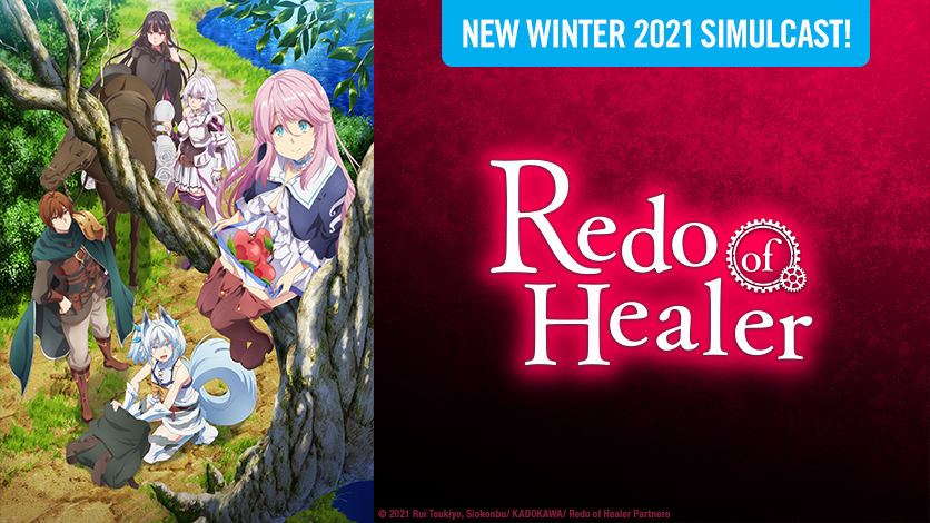 Redo of Healer Anime