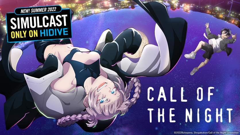 Watch Call of the Night on HIDIVE as Early as July 7