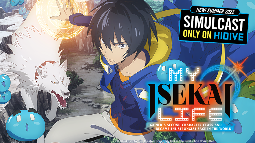 My Isekai Life Episode 1 HIDIVE Premieres on July 4!