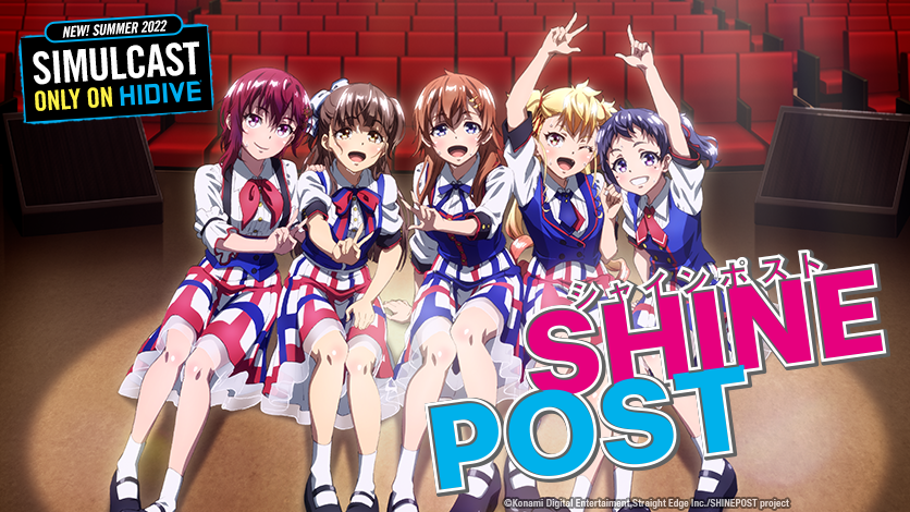 Don't Miss SHINEPOST When the Anime Releases on HIDIVE! Save the Date for  July 12