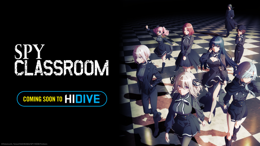 Spy Classroom and Kubo Won't Let Me Be Invisible Kick-Off HIDIVE's Upcoming  Winter Simulcasts Included in Exciting Lineup of Eight New Titles For 2023