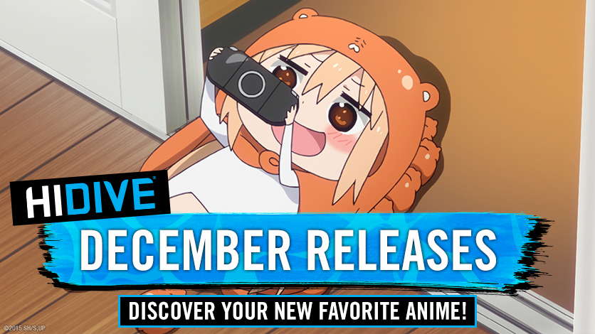 Anime Streaming News  HIDIVE for December 2023