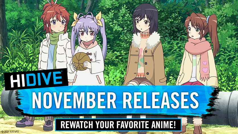 Anime Streaming News  HIDIVE for December 2023