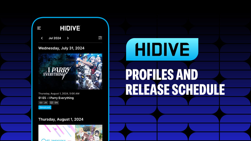 Anime Streaming News HIDIVE