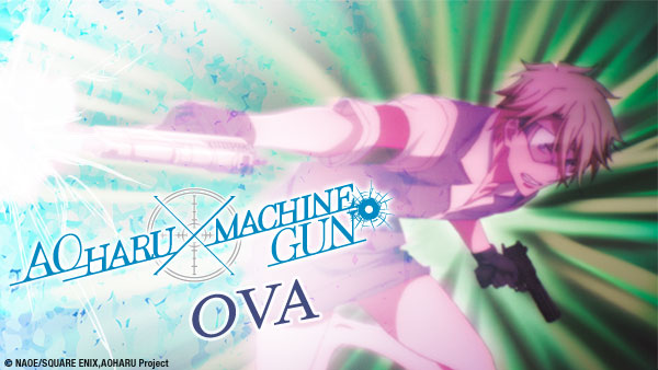 Master art for Aoharu x Machinegun OVA