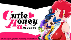 Master art for Cutie Honey Universe