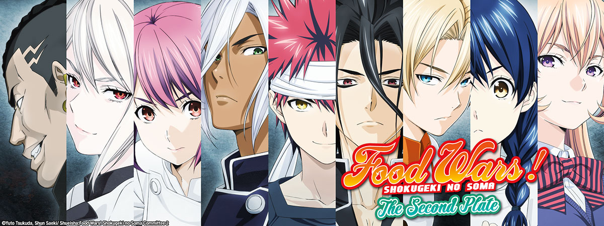 Key Art for Food Wars! The Second Plate