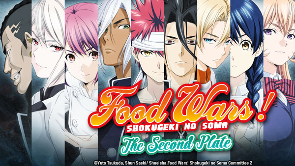 Master art for Food Wars! The Second Plate