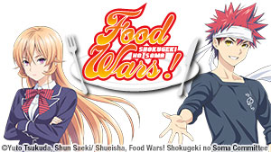 Master art for Food Wars!