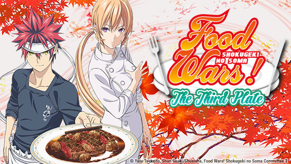 Master art for Food Wars! The Third Plate