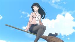 Screenshot for Flying Witch Season 1 Episode 12