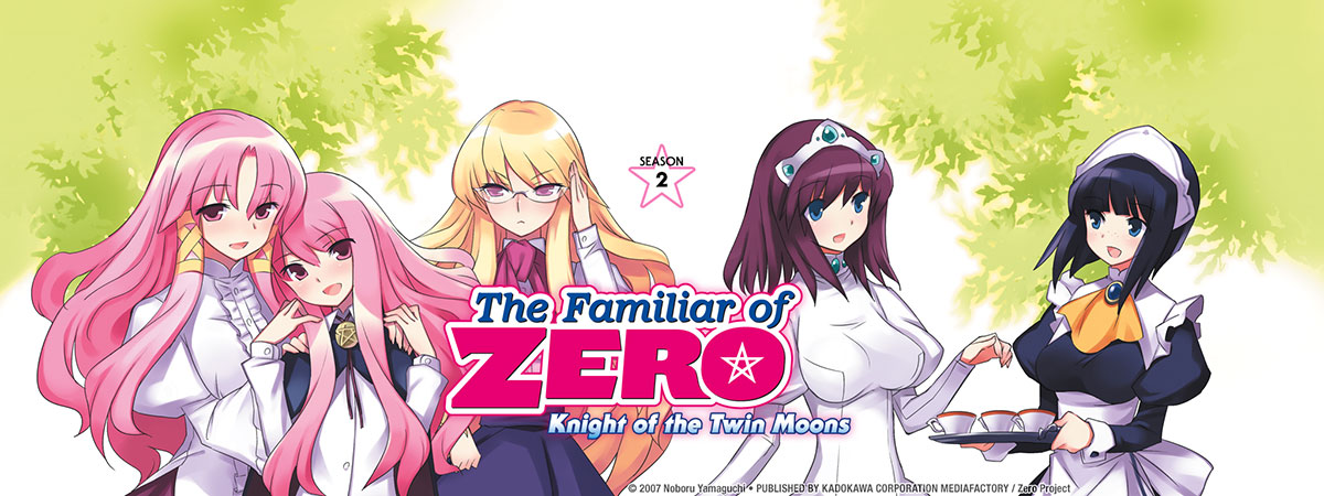 Key Art for The Familiar of Zero: Knight of the Twin Moons