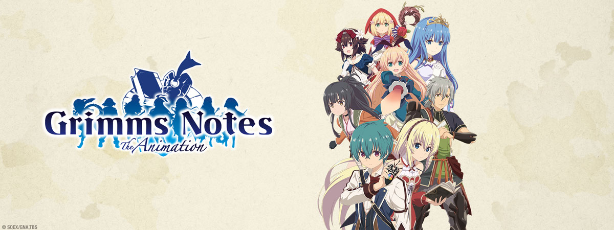 Key Art for Grimms Notes the Animation