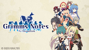 Master art for Grimms Notes the Animation