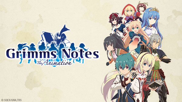 Master art for Grimms Notes the Animation