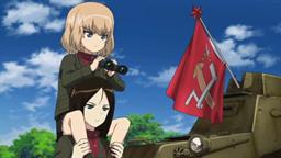 Screenshot for Girls und Panzer TV Series Episode 11