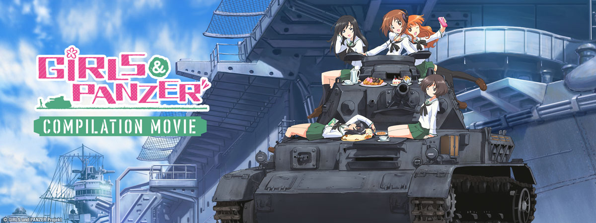 Key Art for Girls und Panzer Compilation: The 63rd National High School Sensha-do Games