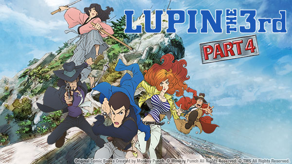 Master art for LUPIN THE 3rd, PART 4