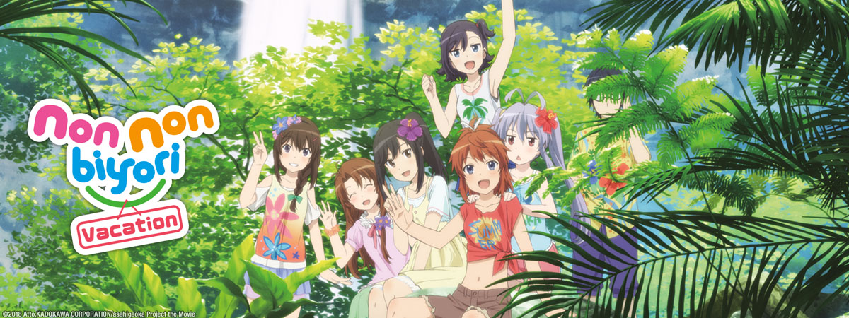 Key Art for Non Non Biyori Vacation