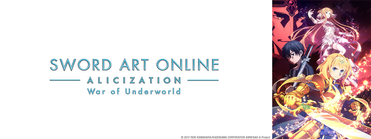 Key Art for Sword Art Online Alicization War of Underworld