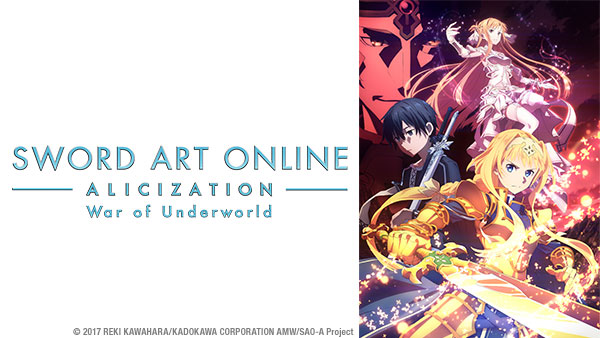 Master art for Sword Art Online Alicization War of Underworld