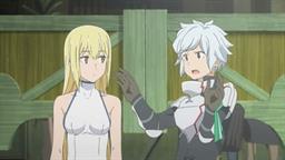 Screenshot for Sword Oratoria: Is it Wrong to Try to Pick Up Girls in a Dungeon? On the Side Season 1 Episode 9