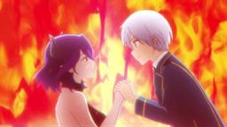 Alto touched her doorbell - Kinsou no Vermeil episode 4 