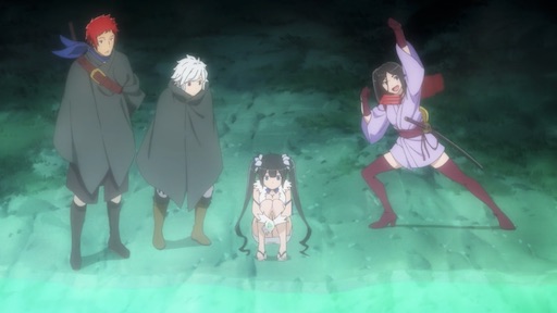 Screenshot for Is It Wrong to Expect a Hot Spring in a Dungeon? OVA