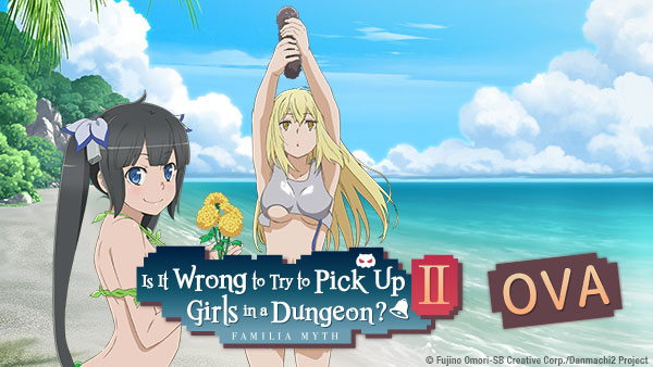 Master art for Is It Wrong to Try to Pick Up Girls in a Dungeon? II OVA