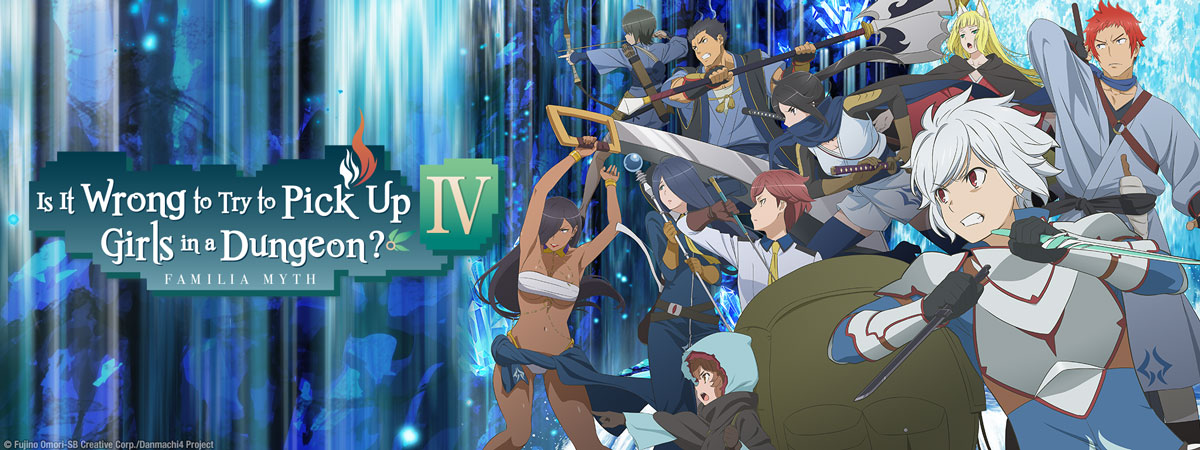 Key Art for Is It Wrong to Try to Pick Up Girls in a Dungeon? IV